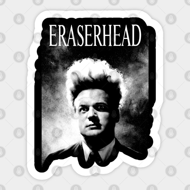 Vintage Eraserhead Sticker by Starseeker